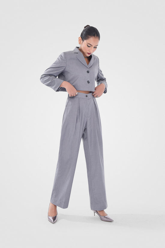 Grey Waistless Suit kevincollin.com
