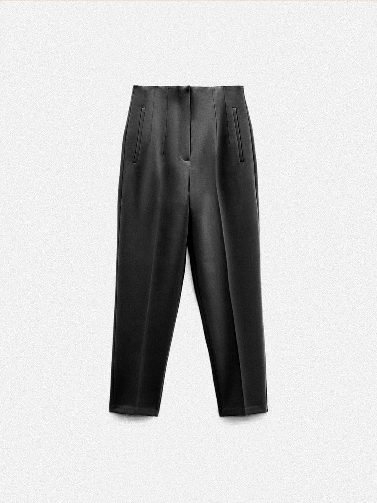 White High Waisted Pants kevincollin.com